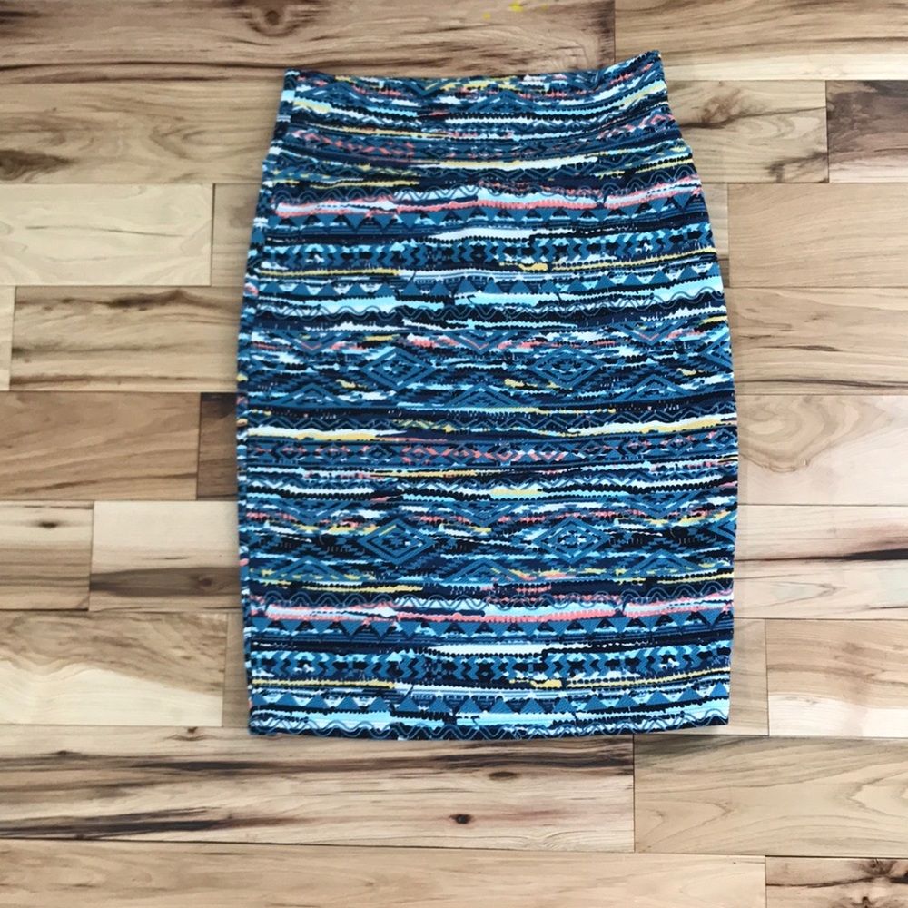 Lularoe skirt. Tribal print